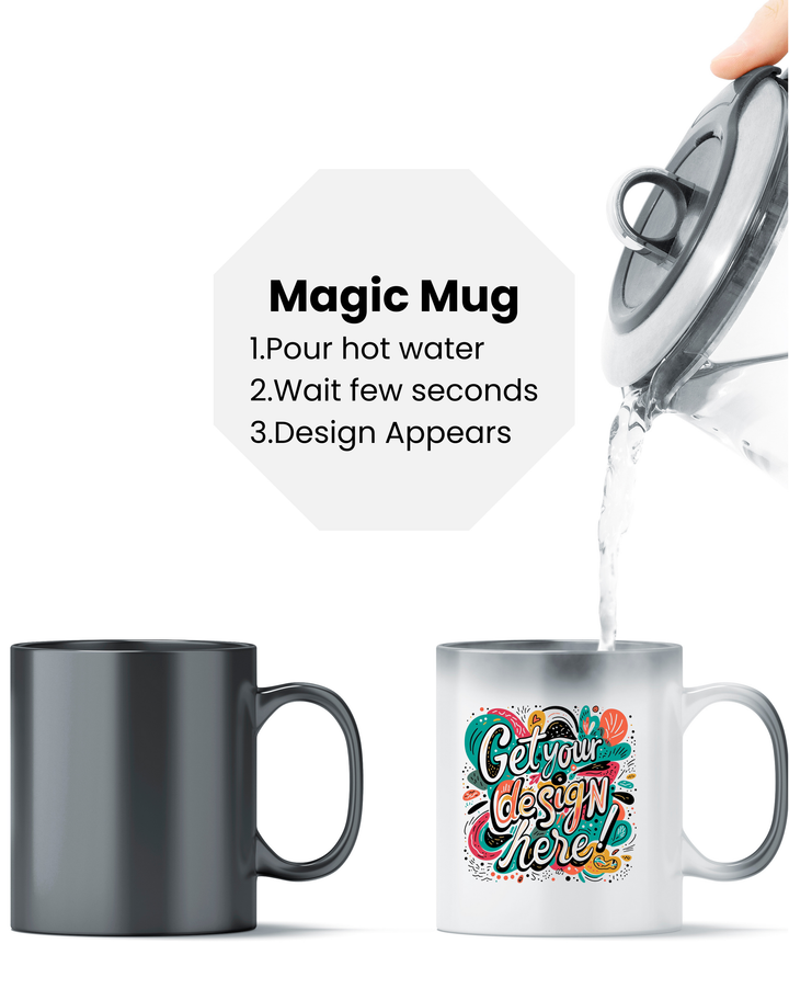 Add any Design to this Magic Mug
